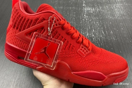Flyknit Jordan 4 524 AQ3559-600  Red Popular Retro 0618